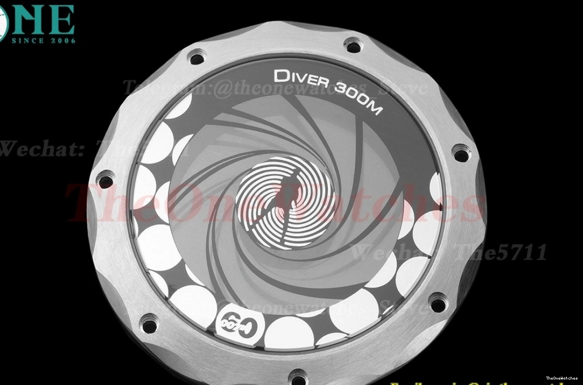 Dial Seamaster Mod SS 300m Blue SS James BLSF 42mm A8806 Bond 60th 0305